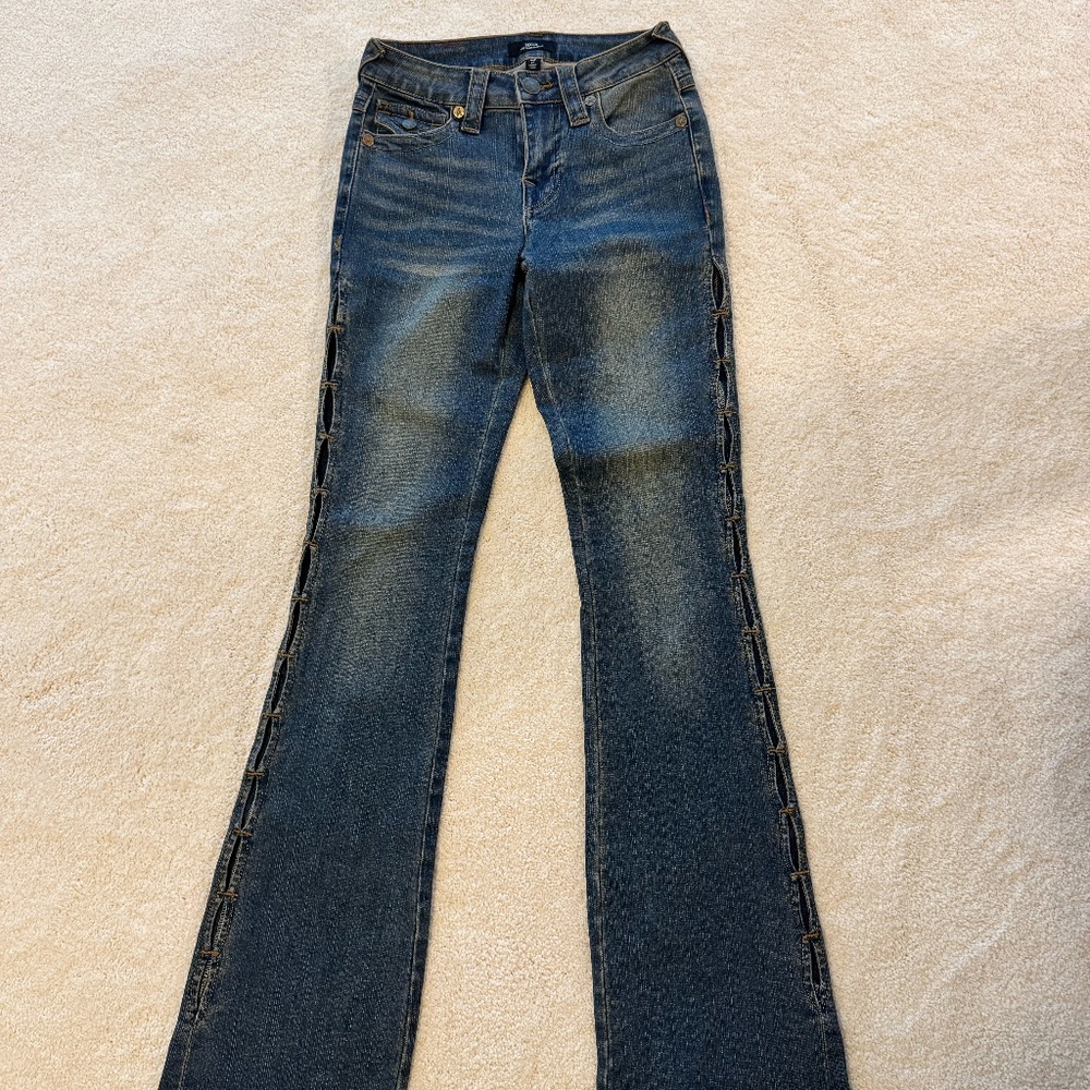 Y2K true religion flare jeans